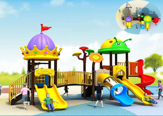 Πλαστικός εξοπλισμός παιδικών χαρών παιδιών cOem, υπαίθρια παιδική χαρά γυμναστικής ζουγκλών Skidproof