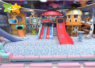 Colorful Children Playground Equipment Indoor Space Theme Commercial Kids Game