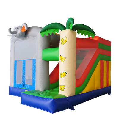Μικρό Bouncy Castle με υλικό ψηφιακό τυπωμένο αδιάβροχο PVC φωτογραφικών διαφανειών
